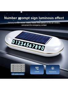 Automatic Car Air Purifier, Solar-Powered Vehicle Air Cleaner, Automatically Operates After Turning On, Achieves Optimal Purification In 5-7 Days. Vibration Sensor Activates At Parking, No Replacement Required, High-Efficiency Solar Panel, Built-In Lithium Battery, Lasts 10-15 Days On Full Charge With Solar Recharge - A - View 9