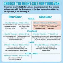 1pc Black Camper Magnetic Screen Door, Car Specific Anti-Mosquito Curtain, Magnetic Design Easy Open/Close, Prevent Mosquitoes, Fit For Camper Door, Car Anti-Mosquito Gadget, Breathable Non-Stuffy - 1pc Magnetic Curtain - View 7