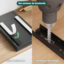 CYPNOrganizador de Gabinete Corredero Cocina Cajones Organizadores de Alacena Sartenes y Ollas Organizador de Tapas de Ollas Platos en Alacena Cajones Deslizables para Cocina Negro Metal 1 Piezas TofaneyFashion - 227749020 - Ver 5