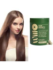 1-3 Pack  Willo Hair Growth Support For Women Hair Health 60 Capsules - 1 包 - 查看 10