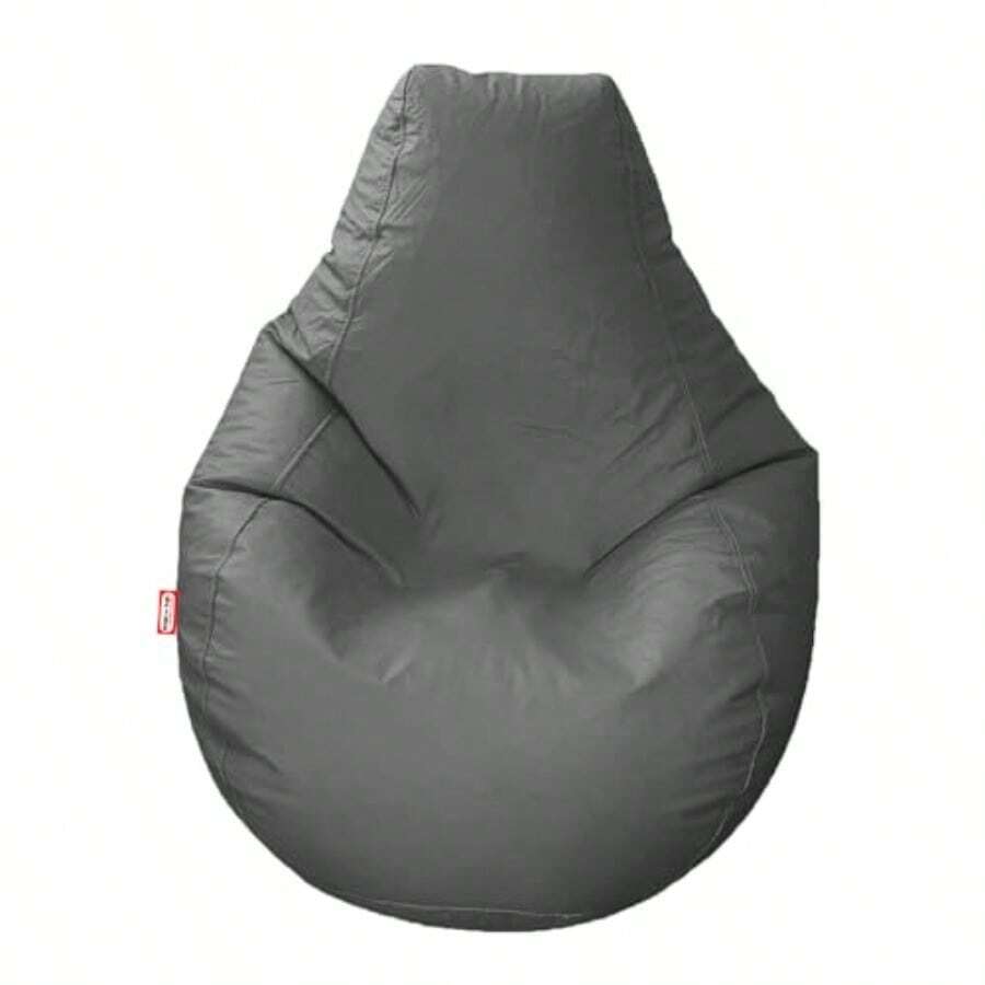 Sillon Puff Pera Estandar Ideal para Personas de hasta 80 kgs Gris - Gris - Ver 1