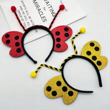 2pcs Cute & Funny Butterfly & Bee Headbands, New Design For Women, Birthday Gift - Multicolor - View 1