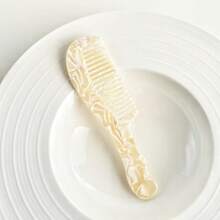 1pc Portable Acetate Hair Comb, High-Quality Hair Accessory Tool For Travel, Daily Use, And Gifts ,Hair Styling Kit ,Hair Tool For Barber Salon Home Beauty Travel Essential,Hair Products,Hair Cares, Hair Brush Hair Accessories - Multicolor - View 10