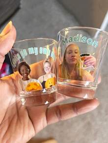 Ly rượu shot in hình mặt và chữ theo yêu cầu, quà sinh nhật vui nhộn, quà tặng tiệc bạn bè, ly rượu shot "Cuối cùng cũng đủ tuổi", ly rượu shot cá nhân hóa, quà sinh nhật độc đáo, kỷ niệm ảnh. - nhiều màu - Xem 3
