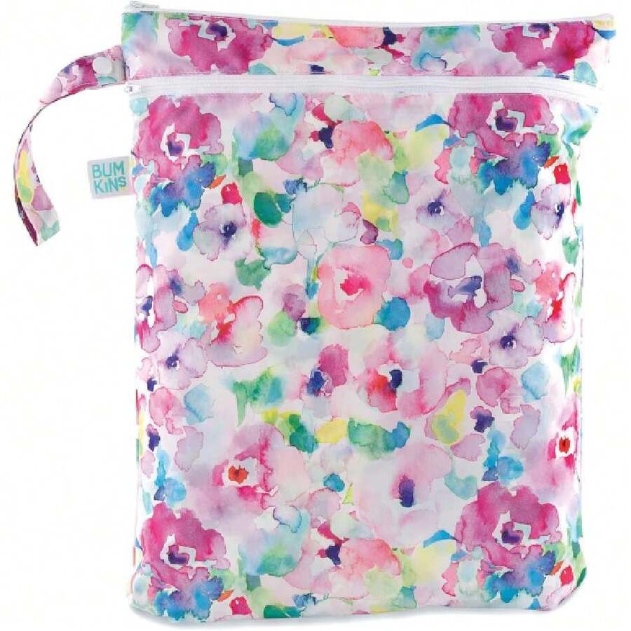 - Bolsa impermeable para bebé, viajes, traje de baño, pañal de tela, piezas de bomba, piscina, playa, ropa de gimnasio, artículos de cambiador, gancho para carriola, guardería, bolsa,40054844 - Óxido marrón - Ver 1