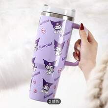 SANRIO 1 Cốc du lịch bằng thép không gỉ 40 oz kèm nắp và ống hút - Chống rò rỉ, vừa vặn với giá đỡ cốc trên xe hơi, giữ đồ uống nóng hoặc lạnh trong mùa hè, thiết kế hoạt hình dễ thương với các ngôi sao và nhân vật - Món quà hoàn hảo cho sinh nhật và ngày Valentine. - Nhiều màu - Xem 19