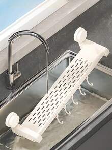 Space-Saving Wall-Mounted Kitchen Organizer | Metal Spice Rack And Food Storage Shelf, Easy To Install, No Drilling Required, Ideal For Dishware, Cookware, And Towels, Suitable For Home And Restaurant Use