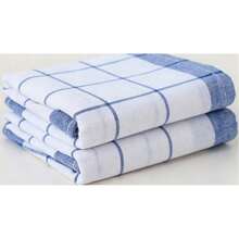 新款棉纱染色茶巾、厨房巾、餐巾、餐桌餐巾和洗碗布 - 彩色 - 查看 14