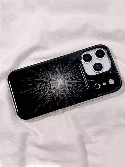 这款来自 Black Wind 的 Ins Dream Fireworks 兼容苹果手机壳，兼具时尚感和个性化防摔保护，兼容 17、 17 Pro Max、 16 Pro Max、 15 Pro、 14 和 13/12/11，是送给家人、朋友、姐妹或女友的理想圣诞礼物。