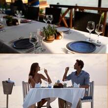 5 Pack White Table Cloth | Premium Square Tablecloth 137x183cm For Wedding Receptions, Buffet Setups, Home Dining | Handcrafted Fabric - White - View 9