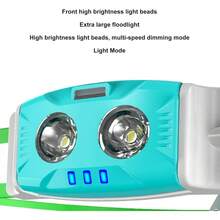 CYPNDrfeify - Luces nocturnas para correr recargable por USB LED reflectante para exteriores correr ciclismo caminarFashion - como en la foto - Ver 4