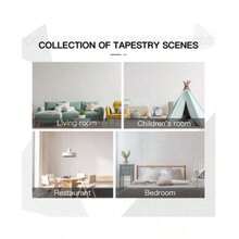 Uicideboys Music Album Poster Tapestry Bedroom, Living Room & Dorm Decor Hanging Lightweight Rapper Wall Backdrop Decoration Print Photo Wall Decor - Kiểu 1 - Xem 3