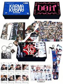 KPOP SKZ Collectible Gift Set, Fans Merch, Concert Album Goods, Standee, Sticker, Lanyard, Collectible LOMO Cards, Acrylic Cards, Small Gifts, Valentine's Day Gifts, Collectibles - Multicolor - View 1