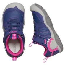 Keen Unisex-Child Knotch Peak Low Height Breathable Sneakers - Azul ProfundidadPavo Real Rosa - Ver 5