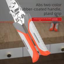 18合1多功能剥线钳/剪线钳/压线钳 – 重型电线剥线钳，工业电工工具，带电缆剪和符合人体工程学的舒适手柄 - 剝線鉗 - 查看 4