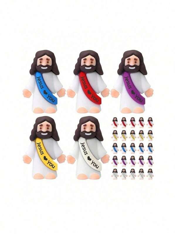 10/20pcs Mini Jesus Doll, Jesus Loves You, Jesus Toys, Little Jesus Dolls, Hide And Seek Game, Sunday Party Favors (Random Color), Mini Jesus, Christian Toys, Small Toys, Christian Toys, Party Favors, Jesus, Toys, Jesus Gifts, Jesus Dolls, Mini Jesus, Jesus, Mini Jesus, Christian Supplies, Jesus, Christian Supplies, Mini Jesus