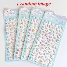 这些可爱的3D卡通贴纸非常适合孩子们。它们由海绵和PVC材质制成，是DIY装饰套装的一部分。共有4种不同的设计，非常适合用于贴纸书、卡通人物、水瓶、DIY装饰、卡通主题手机壳等等。 - 彩色 - 查看 8