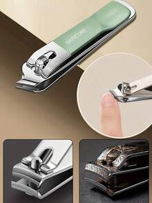 3pcs Nail Care Set, Includes Sharp Nail Clippers And Toenail Clippers, Nail File, Thick Nail Trimmer And Stainless Steel Toenail Clipper, Suitable For Manicure And Pedicure