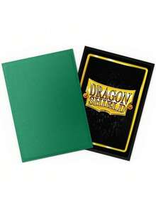EstiloArcane Tinman Dragon Shield Sleeves – Dragon Shield Matte Dual Might (Verde) 100 CT – Las Fundas para Tarjetas MTG Son Suaves y Resistentes, compatibles con Tarjetas  y Magic The GatheringVersión mejorada - durazno - Ver 11