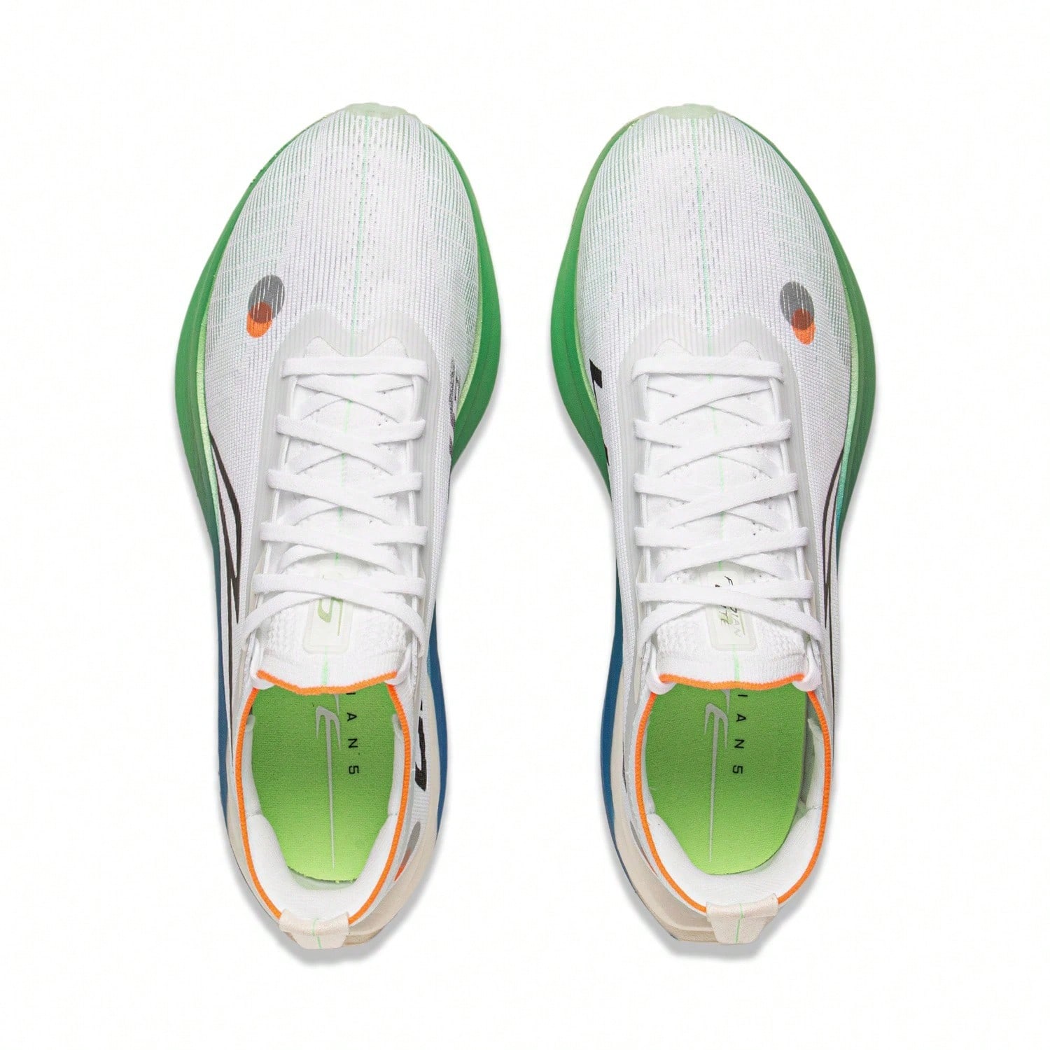 Cristal blanco estándar/verde fluorescente