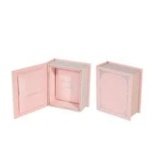 Flip-Cover Jewelry Box, European Creative Magnetic Pearl Pendant Storage Box