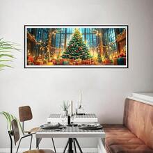 Bimkole Large Diamond Art Kits For Adults Christmas Tree, Full Drill 5D DIY Rhinestone Embroidery Set Paint With Diamonds Art By NFUmberss Kits Cross Stitch Home Wall Craft Decoration 31.5x11.81 Inch - 大型聖誕樹 - 查看 4