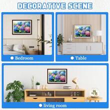 EMIEAUFG Hydrangea Diamond Art Kits For Adults, Hydrangea Flower Diamond Painting Kit For  And Beginners, 5D Round Full Drill Craft, Home Wall Decor 12\ X 16\ - SR72 - 查看 8