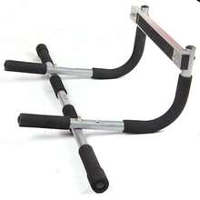 Drążek do podciągania z uchwytem i poprzeczką, przeznaczony do ćwiczeń w pomieszczeniach, odpowiedni do siłowni domowej, łatwy w montażu, wielofunkcyjny sprzęt treningowy - Wielokolorowe - Zobacz 7