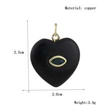 1pc Copper Fashion Natural Agate Turquoise Luxury Charm Pendant, DIY Bracelet Necklace Bag Phone Chain Accessory, Handmade Versatile Decoration - Multicolor - View 26