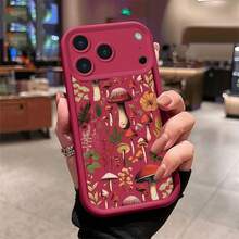 Mushroom For  Moto E40 32 30 22 13 DGE60 50 PRO G85 84 75 55 54 53 45 35 34   32 30 24 23 22 20 15 14 13 10 FUSION Vivo Y100 78 78M 78T1 77T 36 30 E PR0   LITE 28E 28 27 S 27 18 17 11 Thickened Shockproof, Premium Silicone, Trendy   Creative Soft Shell - hongo blanco antiguo KYXVEY - Ver 6