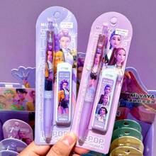 K-POP Witch Hunters Kpop Music Pencil Set With Replaceable Leads, School Essential Stationery, Student Learning Supplies, Perfect Gift For Friends And Couples - Multicolor - View 10