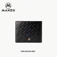 Men's Wallet Men's High-End Fashion Multi-Card Slot Card Holder Large Capacity Coin Purse Wallet Men's - 002黑 - 查看 13