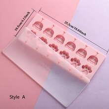 12合1硅胶冰格，带盖，可重复使用，适用于制作巧克力、糖果、蛋糕、果冻、布丁、棒棒糖、甜点、冰块、翻糖、自制冰淇淋，烘焙工具，厨房小工具 - 彩色 - 查看 15