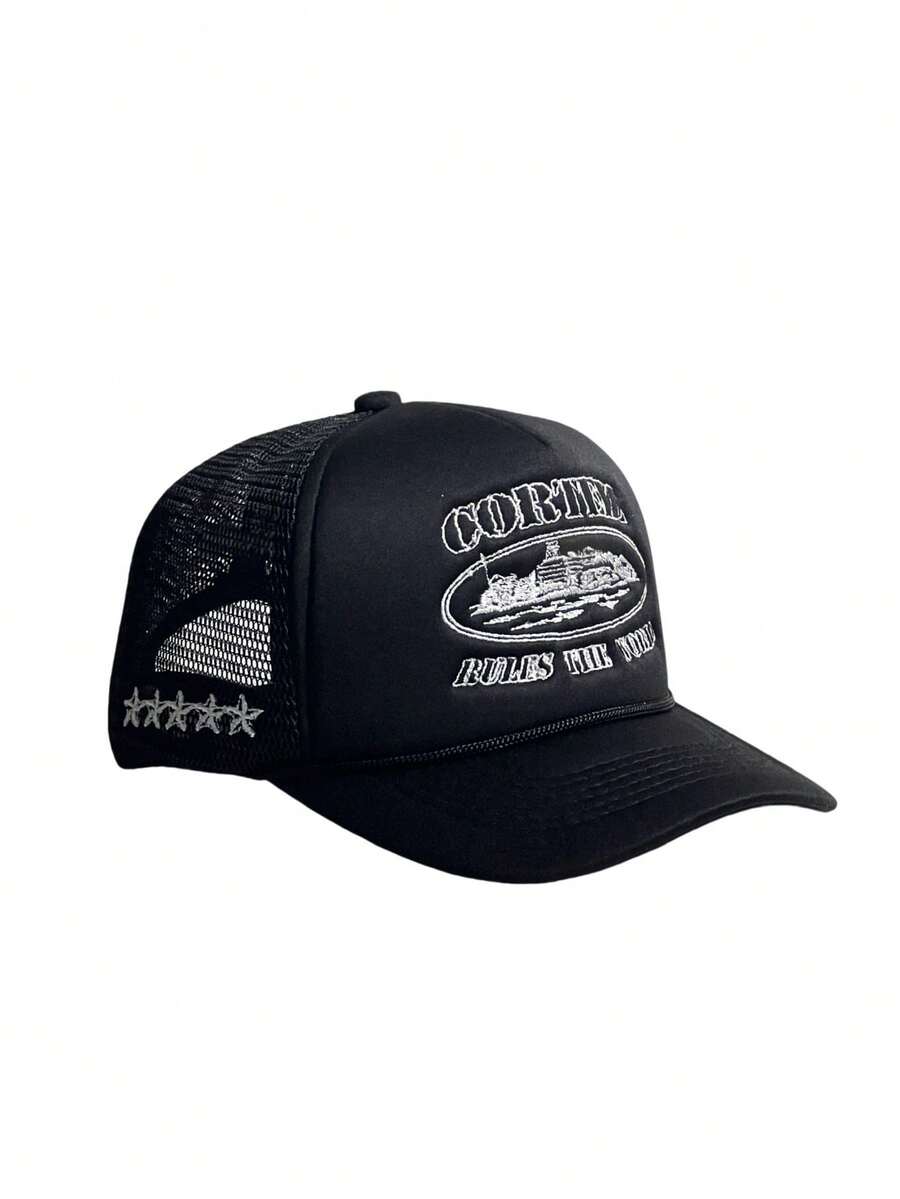 Baseball Caps - Black - View 1