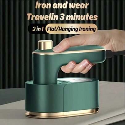 2-In-1 Handheld Steam Iron/Garment Steamer/Portable Travel Steam Iron/Clothes Steamer