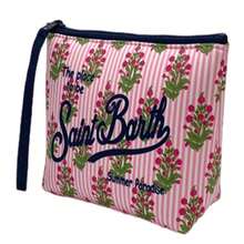 VOESETO 1pc Travel Makeup Bag, Portable Handheld Striped Print Toiletry Organizer, S-Saint B-Barth Pattern Cosmetic Bag, Travel Wash Organizer, Party Gift Zipper Pouch, Lightweight Makeup Bag, Unisex Travel Gift - transparent color - View 17