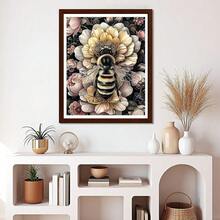 EMIEAUFG Bee Diamond Art Kits For Adults, Diamond Painting Kit For  And Beginners, 5D Round Full Drill Craft, Home Wall Decor 12\ X 16\ - SR67 - 查看 3