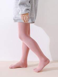 6 chiếc quần legging bó sát màu trơn cho bé gái, kiểu dáng tối giản, dễ phối đồ, phù hợp cho bé gái mặc hàng ngày, mọi mùa. - Nhiều màu - Xem 11