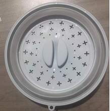 微波炉防溅罩，高温食品加热防油盖，多功能高温食品加热防油盖，可折叠冰箱保鲜盖，易于收纳 - 彩色 - 查看 6