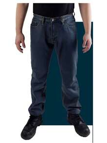 Pantalones Trabajo Hombre Vaqueros Rectos 2026 Primavera Otoño Multicolores Tallas 28-44 Pantalones Casuales Regalo para Él - CARBÓN - Ver 4