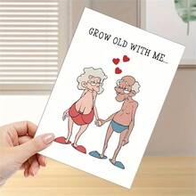 1pc, Funny Valentine's Day Cards For Your Husband Or Boyfriend, Best Decision You Ever Made, Ironic Valentine's Day Cards, Small Business Supplies, Thank You Cards, Birthday Gifts, Unusual Items - Multicolor - View 2