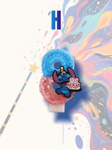 Cute Birthday Candles, Party Atmosphere Candles, Birthday Party Gifts, 0-9 Number Birthday Candles. - Multicolor - View 11