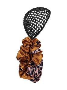 2 In1 Wrap Cap Bonnet Reversible,Adjustable Hair Wrap Cap Nettie Band Net, Double Layered Long Hair Silk Press Set Braid Bonnet For Curly Hair Care - Multicolor - View 15