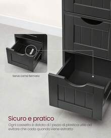 Storage Islands & Carts - Negro Tinta - View 7