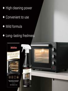jakehoe 烤箱和烧烤炉清洁剂，适用于清洁烤箱/烧烤炉内部以及烘焙残留物、碳渍和油脂。 - 彩色 - 查看 5