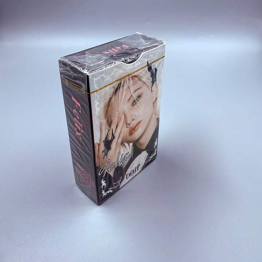 92 piezas Colección de tarjetas S//K///DO IT LOMO - 60 tarjetas fotográficas y 32 pegatinas doble cara, regalo para fans de K-pop - Multicolor - Ver 1