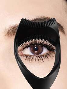 2pcs Eyelash Curler Accessories, Stainless Steel Eyelash Comb, Multi-Functional Eye Makeup Tools, Eyelash Brush, Eyelash Separator, Covered Eyelash Comb, Professional Eyelash Grooming Tools, Remove Eyelash Clumps, Fan-Shaped Eyelash Grooming Tool, Suitable For Eye Makeup, Eyelash Extension, Eyelash Gel, Curved Design Eyelash Extension Tool, Women Eyelash Makeup Set, Non-Irritating Eyelash Applicator, Create Perfect Lashes, Compact And Convenient Outdoor Travel Makeup Tools - Multicolor - View 6