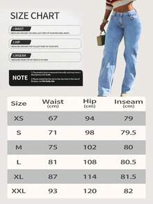 Women's Classic Straight Leg Jeans Mid-Rise Non-Stretch Essential Everyday Denim Pants - White - View 6