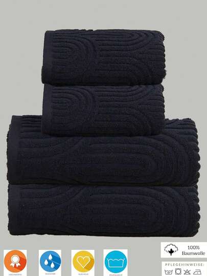 QIBHI 1/2/3pcs Jacquard (Lightweight) Fabric, Not Thick, Choose Towel/Bath Towel, Multiple Sizes Available, Convenient For Home Use And Travel, Guest Use, Terry, Absorbent And Soft, Suitable For Bathroom, Swimming Pool, Luxurious Choice Of Your Preferred Size Shower Towels For Beauty Salon, Hotel Sports,Home Essentials, Towel, Skin Care Bath Towel Sheet