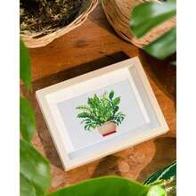 PeakLuv 12pcs Small Diamond Art Kits Small Diamond Painting Kits, Green Plants Mini Diamond Art Kits For Beginners, DIY Square Drill Mini Gem Painting 1-Hour Painting For Home Desktop Decor, 6X7in - 綠植 - 查看 8
